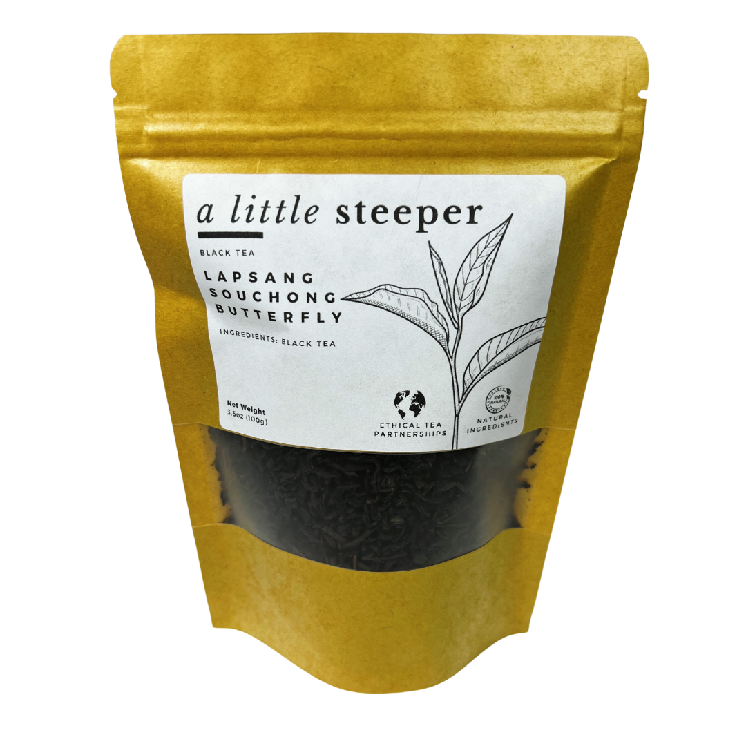 Lapsang Souchong Butterfly - A Little Steeper